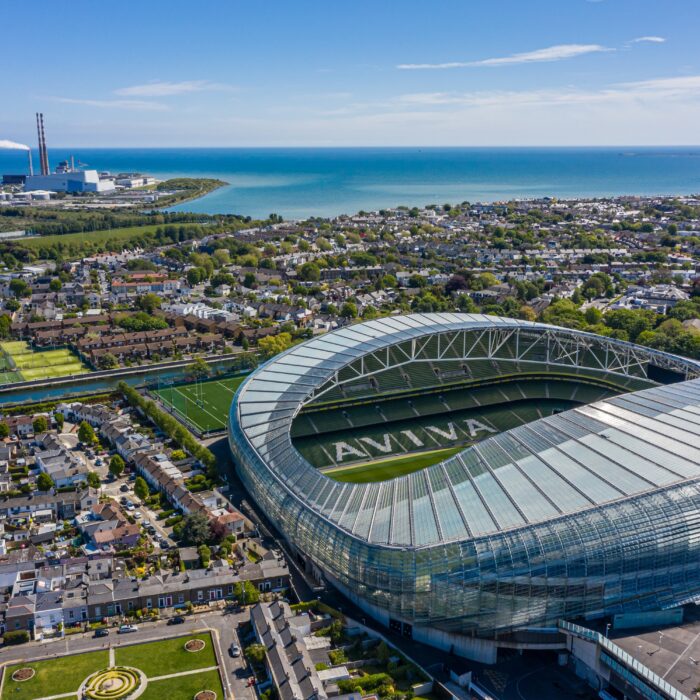 Le Aviva Stadium à Dublin - © Irish Drone Photography