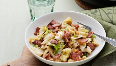 Du bacon and cabbage