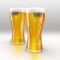 Des pintes de Harp