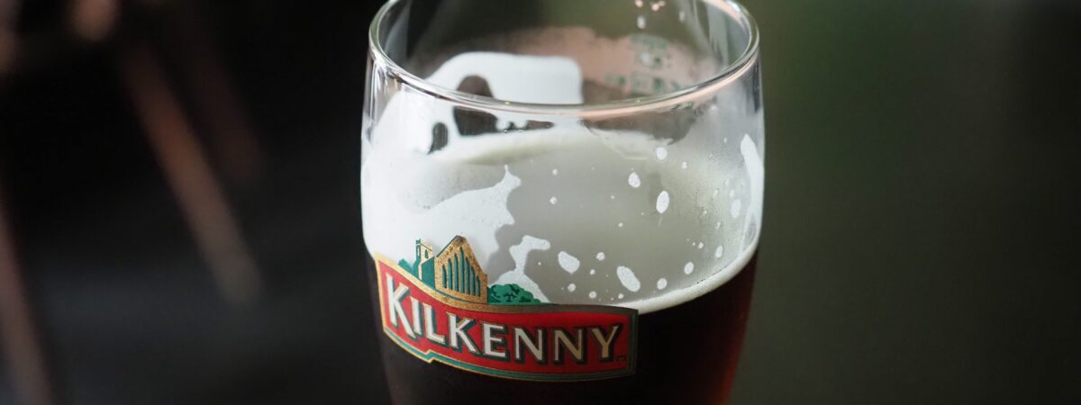 Miroir publicitaire Kilkenny Irish Beer from Guinness - d'origine