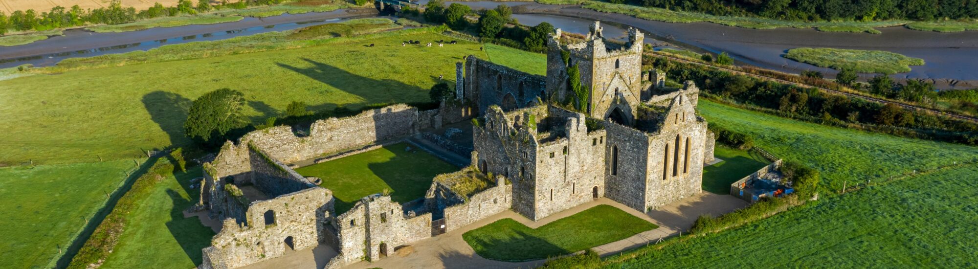 La Dunbrody abbey - © Irish Drone Photography