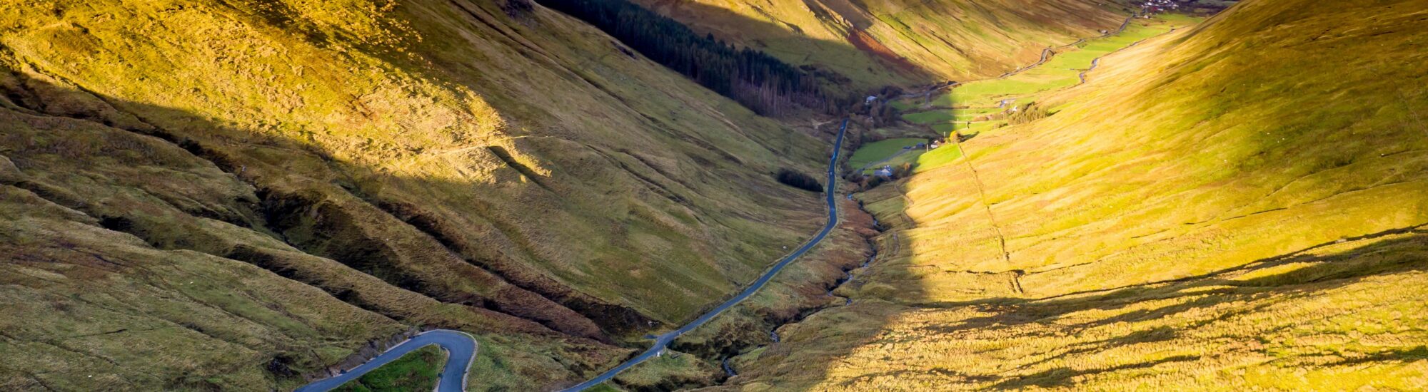 Vue aérienne sur Glengesh pass - Thomas - 123rf
