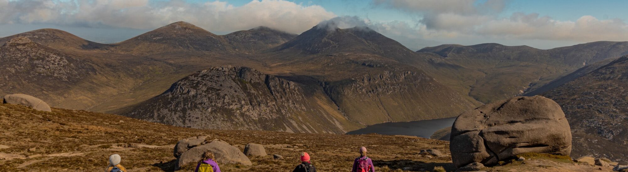 Vue sur les Mourne Mountains - © stevie
