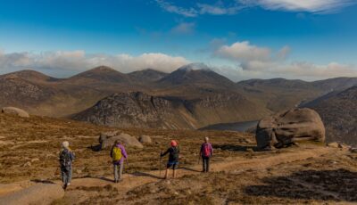 Vue sur les Mourne Mountains - © stevie
