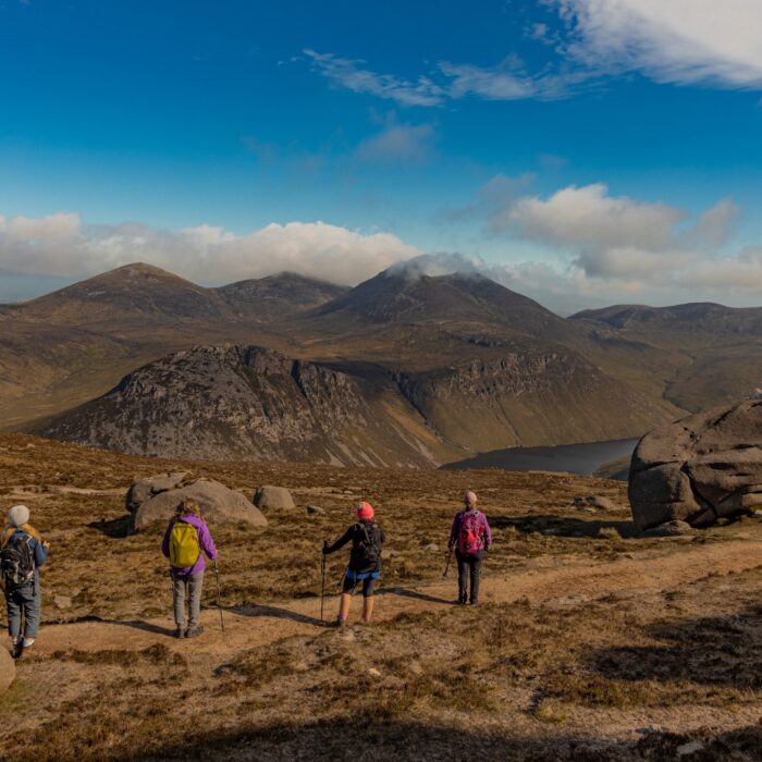 Vue sur les Mourne Mountains - © stevie