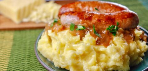 bangers and mash