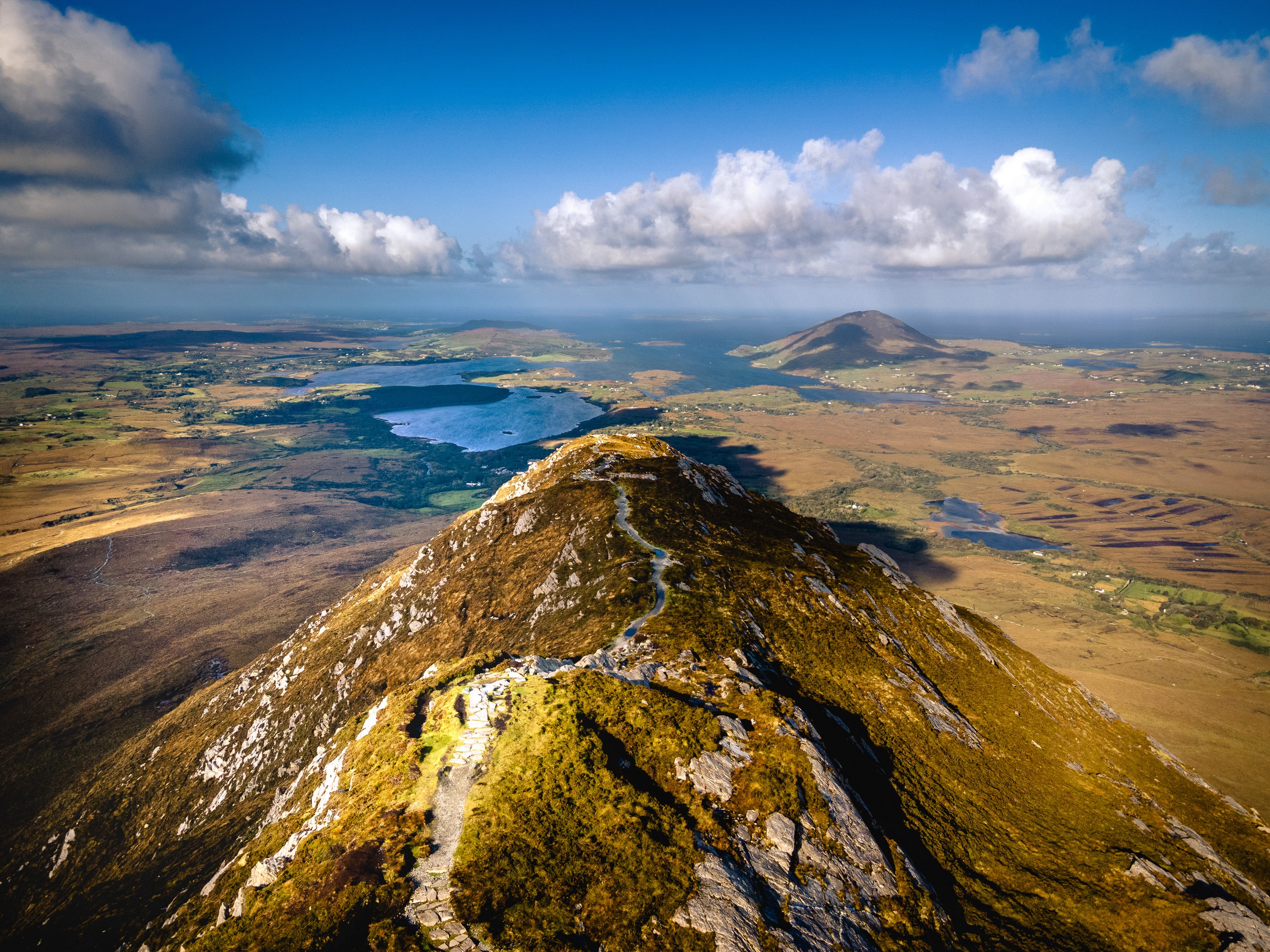 Diamond Hill Montagne Du Connemara Guide Irlande