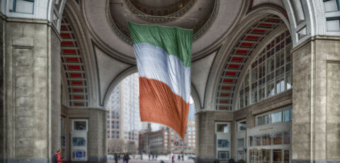 Drapeau irlandais - John Hoey - cc