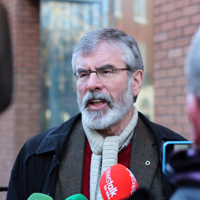 Gerry Adams, un membre du Sinn Féin - Sinn Féin - cc