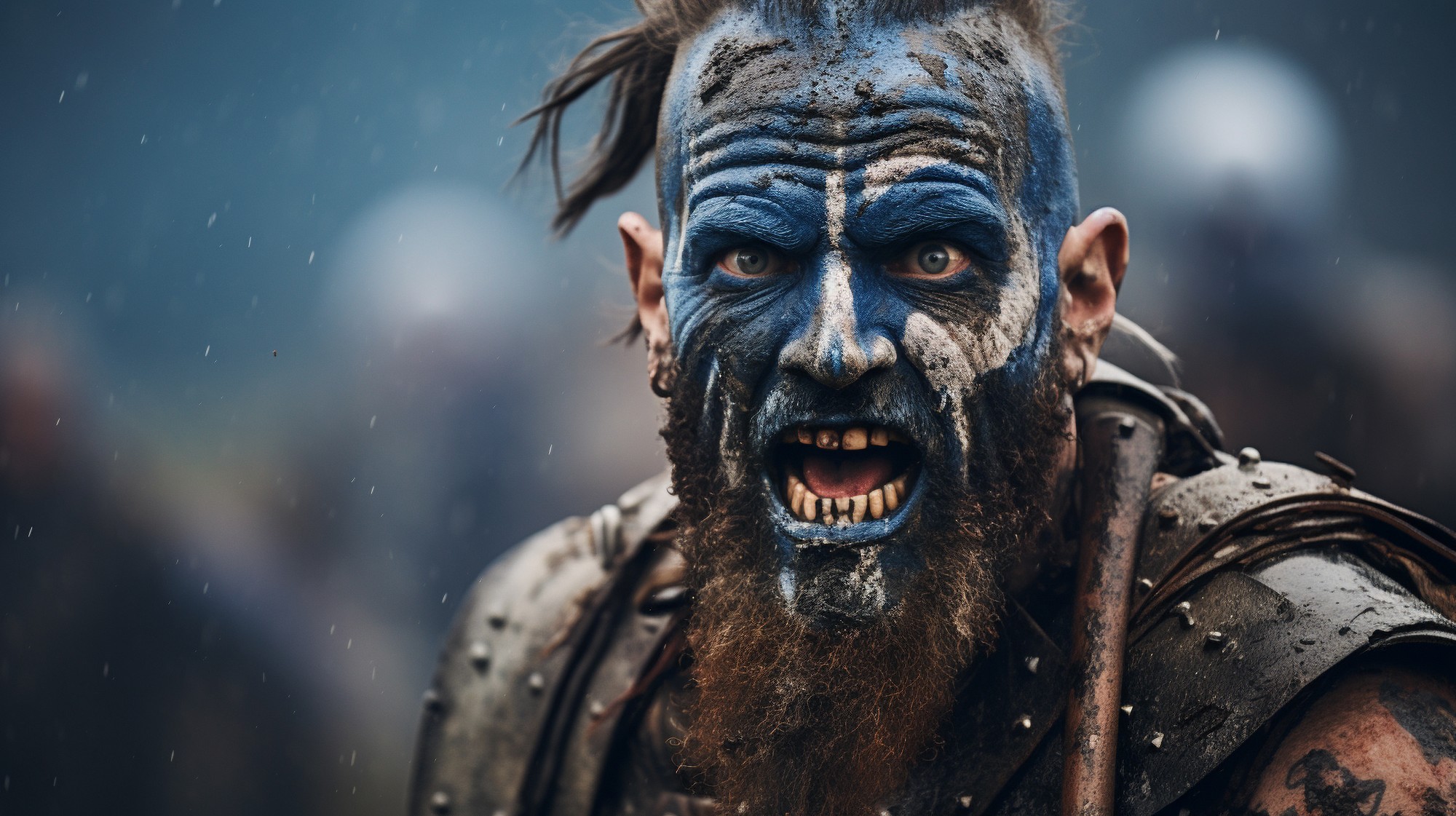 Un guerrier celte en Irlande - © Jeff Whyte