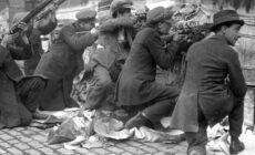 Des irlandais lors de l’Insurrection de Pâques – Domaine Public