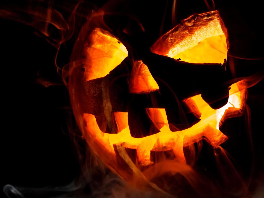 Une citrouille Jack O'Lantern - © Andrey Armyagov