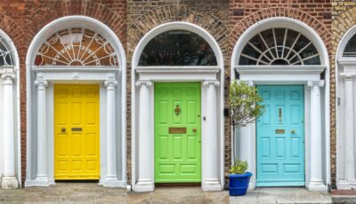 Des portes géorgiennes à Dublin - © Delphotostock