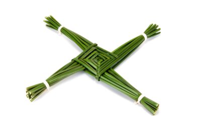 Croix de Ste Brigitte (Brigid's cross) - © vitocork