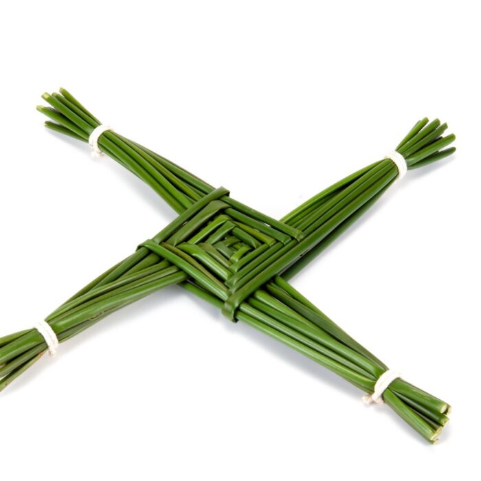 Croix de Ste Brigitte (Brigid's cross) - © vitocork
