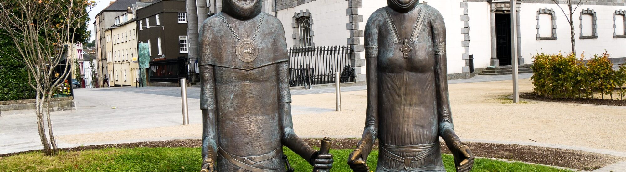 Statue du général Strongbow et de Aoife - Jay Galvin - cc