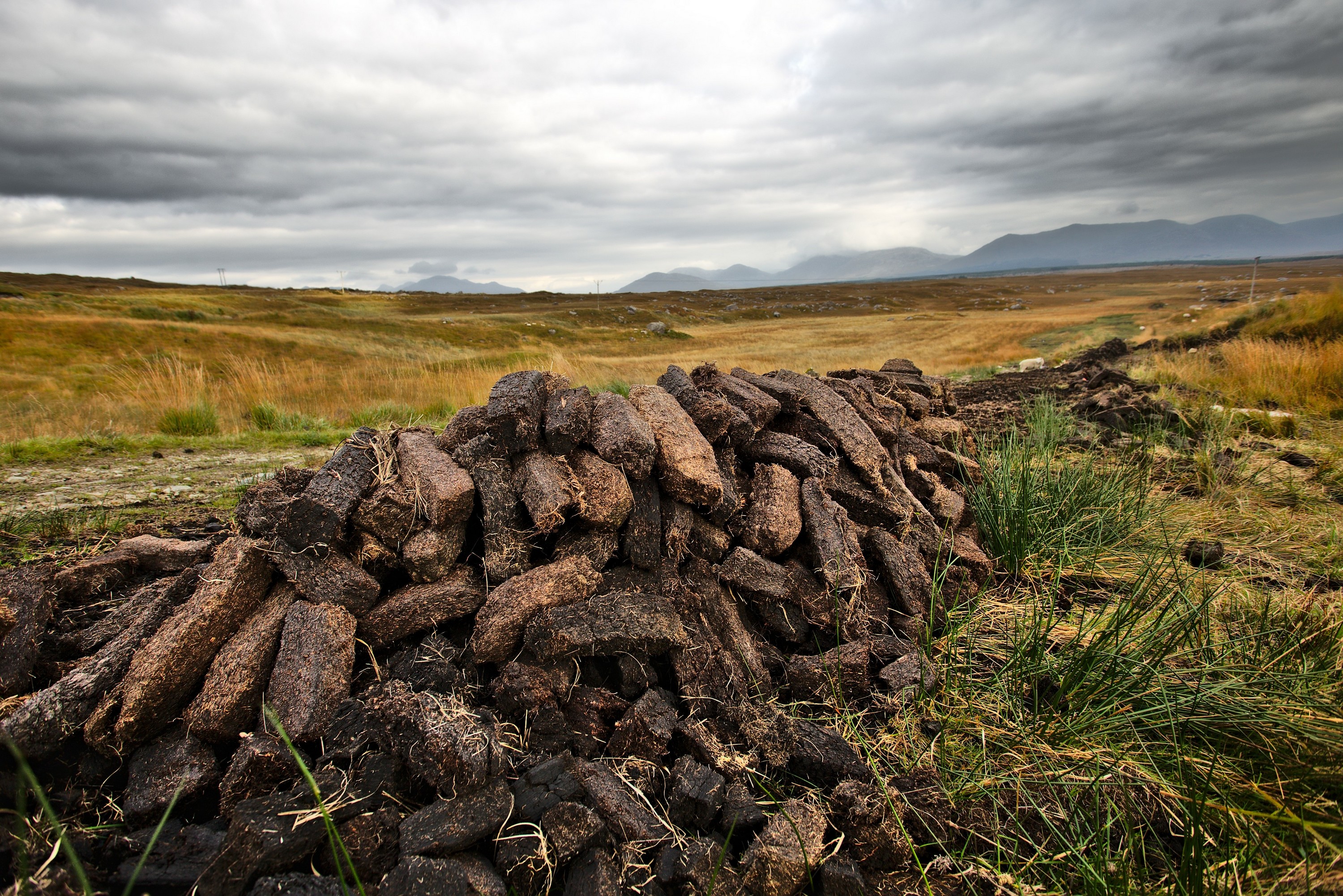 De la tourbe en Irlande - © Aurelien
