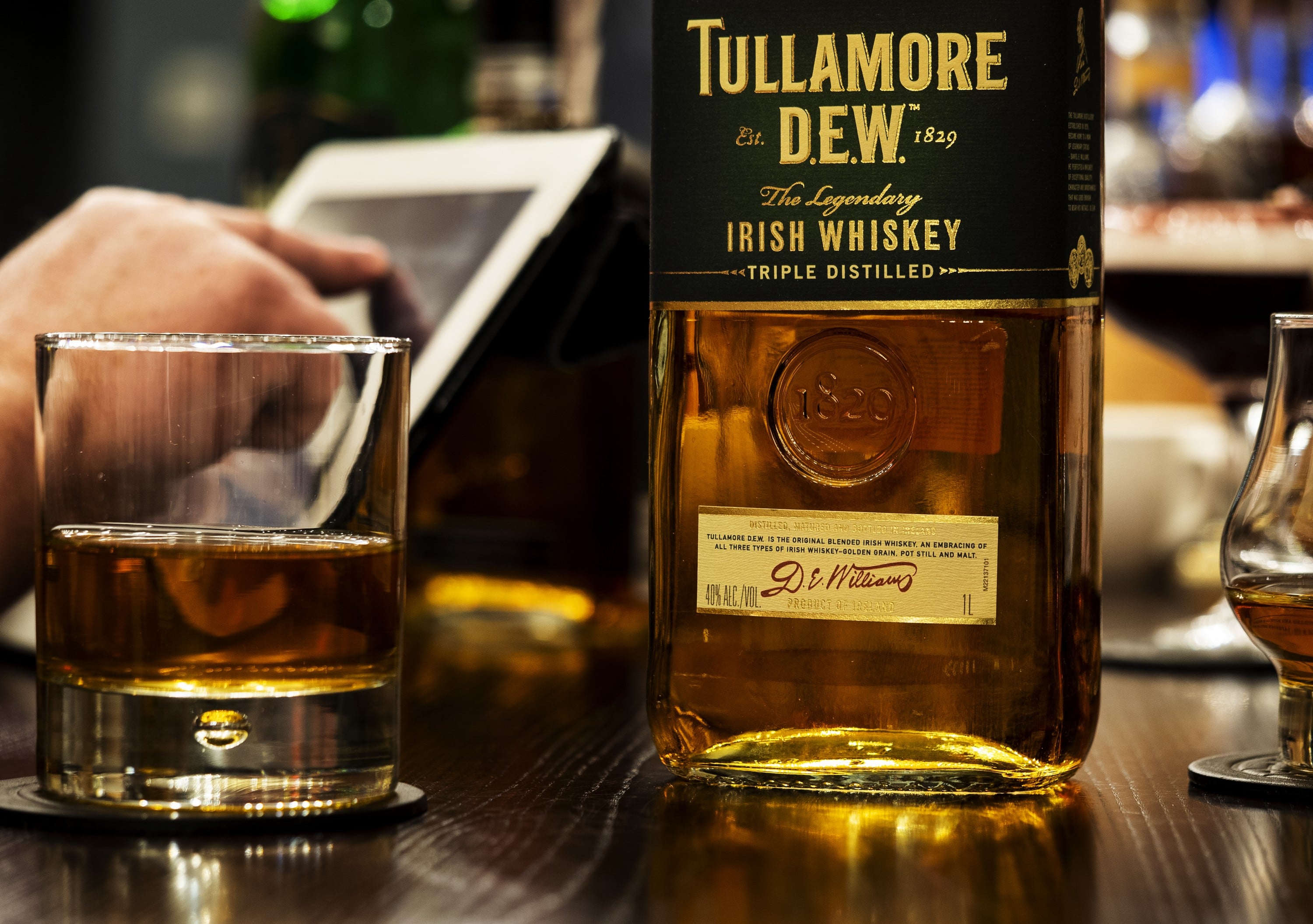 Le Whiskey Tullamore Dew