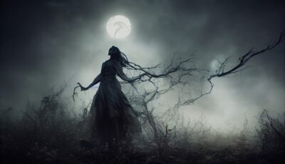 Une Banshee au coeur de la nuit en Irlande - © Declan Hillman