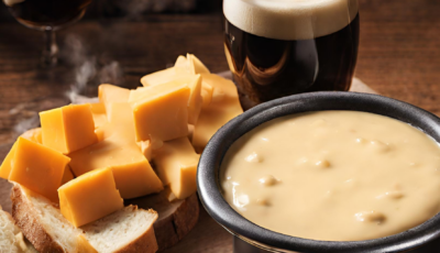 Une fondue irlandaise à la Guinness