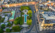 Garden of Remembrance (Jardin du souvenir) à Dublin - © Irish Drone Photography