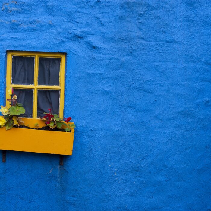 Une façade de maison en Irlande - © Gabriel Cassan