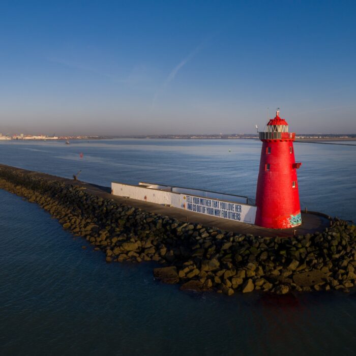 Le Poolbeg Lighthouse - © Ire DronePhotography