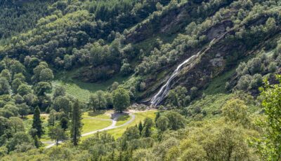 La Powerscourt waterfall - © Pablo Eskuder