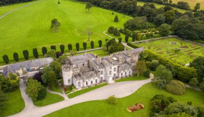Vue aérienne du Ardgillan castle - © Peter Krocka