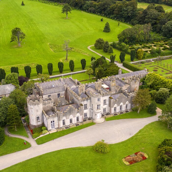 Vue aérienne du Ardgillan castle - © Peter Krocka