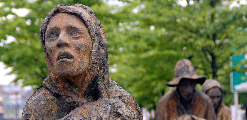 La Grande Famine irlandaise (18451848) •