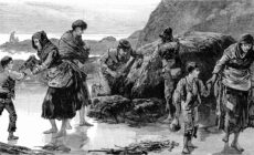 Une scène de la Grande Famine irlandaise - Domaine public