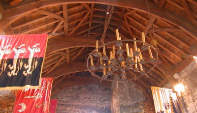 Plafond du Knappogue Castle - Wally Hartshorn - cc