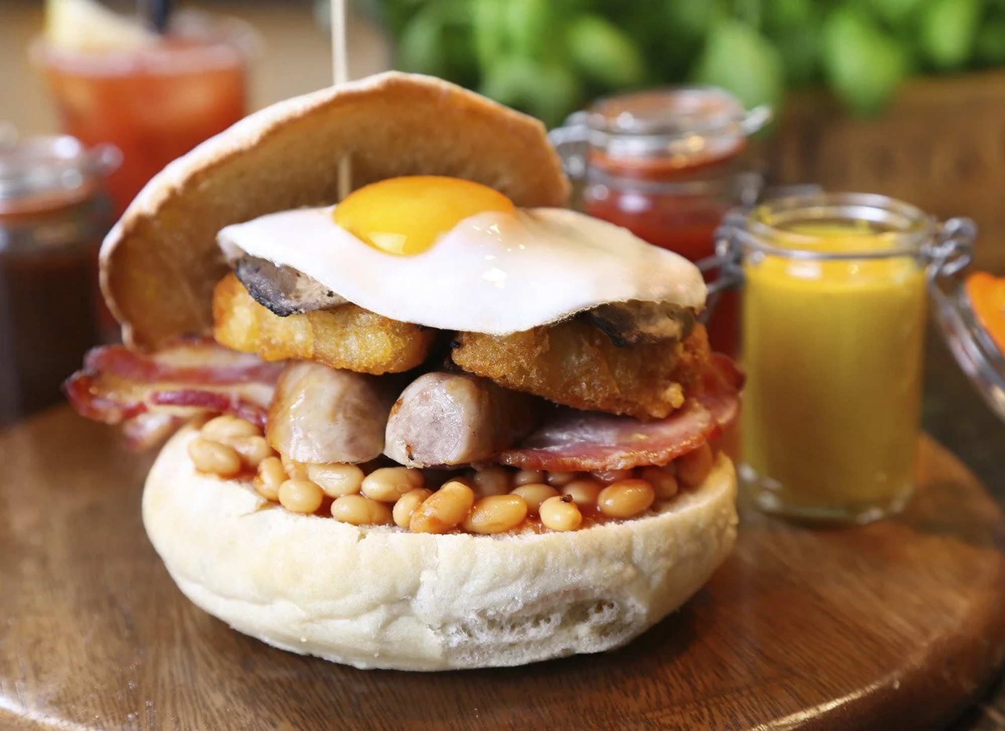 Un Breakfast roll Pain garni irlandais Guide