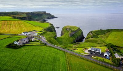 Le Dunseverick castle - © Viktor Posnov 