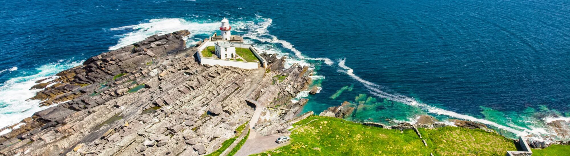 Vue sur le phare de Valentia Island - © MNStudio