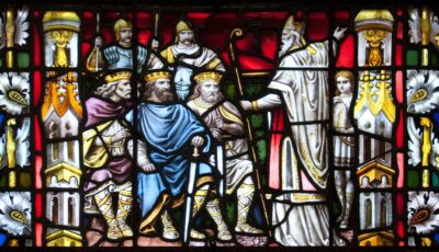 Saint-Patrick expliquant le concept de Sainte-Trinité - Andreas Franz Borchert- cc