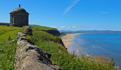 Le Mussenden Temple et Downhill Beach - Rafolas - cc