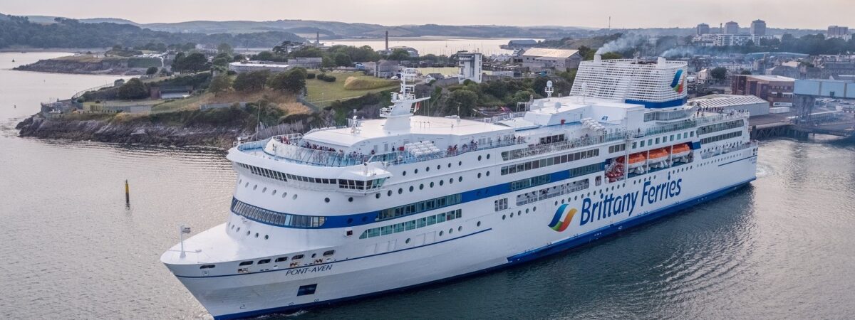 Le bateau Pont-Aven de Brittany Ferries - © BRITTANY FERRIES