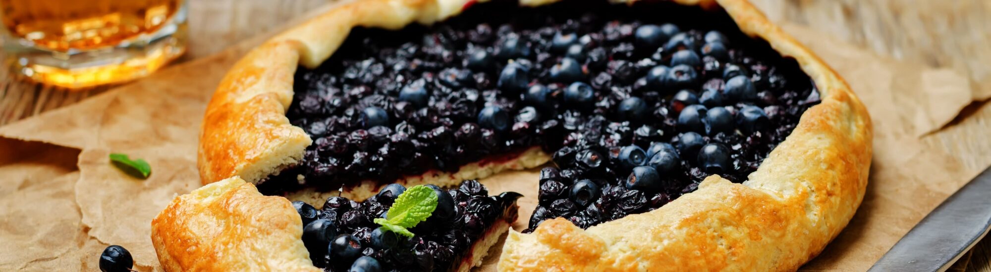 Une Blueberry pie - © Arzamasova