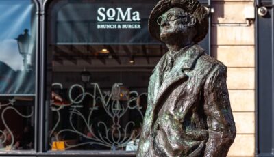 La James Joyce Statue à Dublin - © Dominionart
