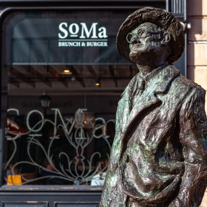 La James Joyce Statue à Dublin - © Dominionart