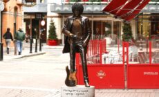 La statue de Phil Lynott à Dublin - © abd