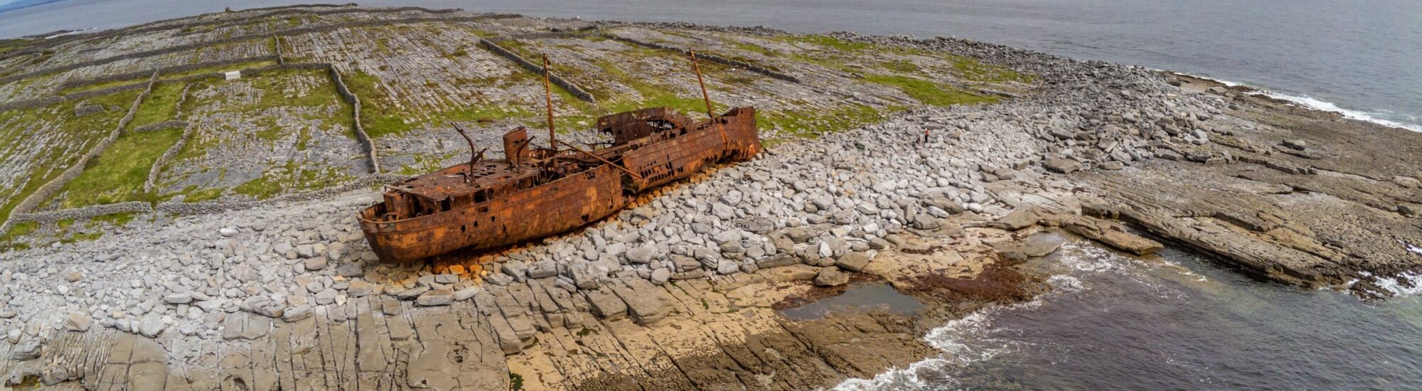 Bateaux échoués et épaves en Irlande