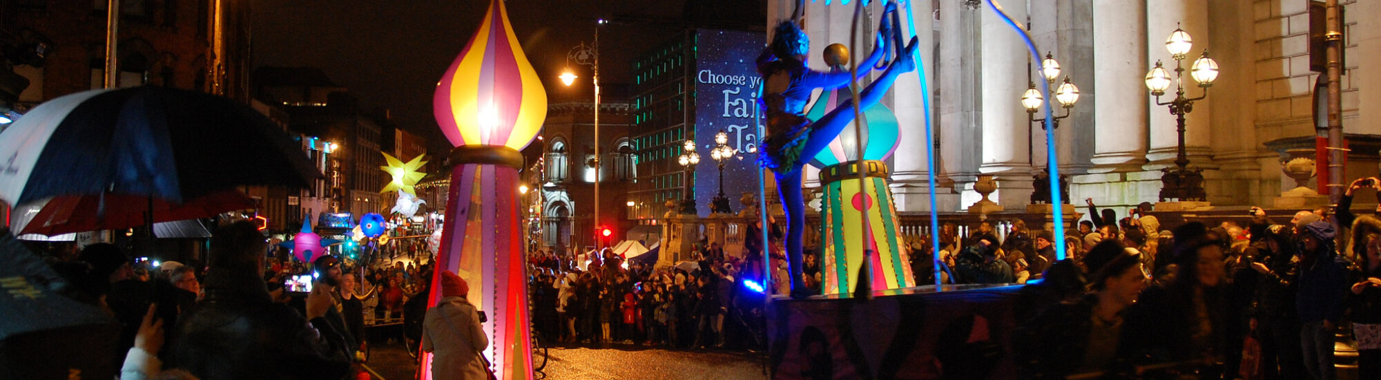 Le Procession of Light de Dublin - ANSELM PALLÀS - cc