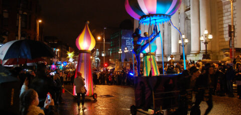 Le Procession of Light de Dublin - ANSELM PALLÀS - cc