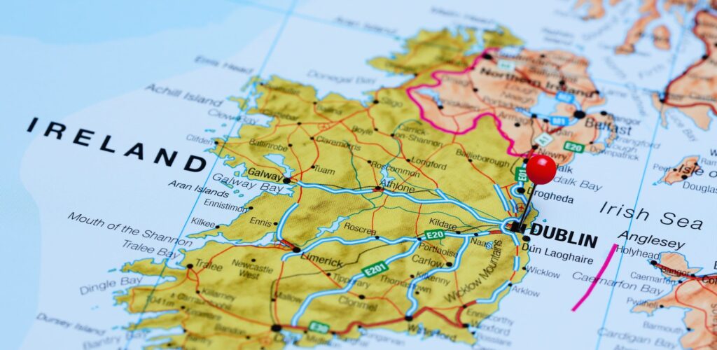 Géographie irlandaise