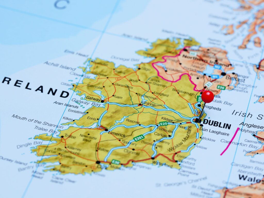 Carte d'Irlande - © Dmitrijs Kaminskis