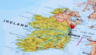 Partición de Irlanda: ¿por qué está dividida la isla en dos? 1 Mapa de la partición de Irlanda - © Dmitrijs Kaminskis