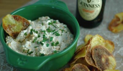 A bowl of Guinness cheese - http://butimhungry.com